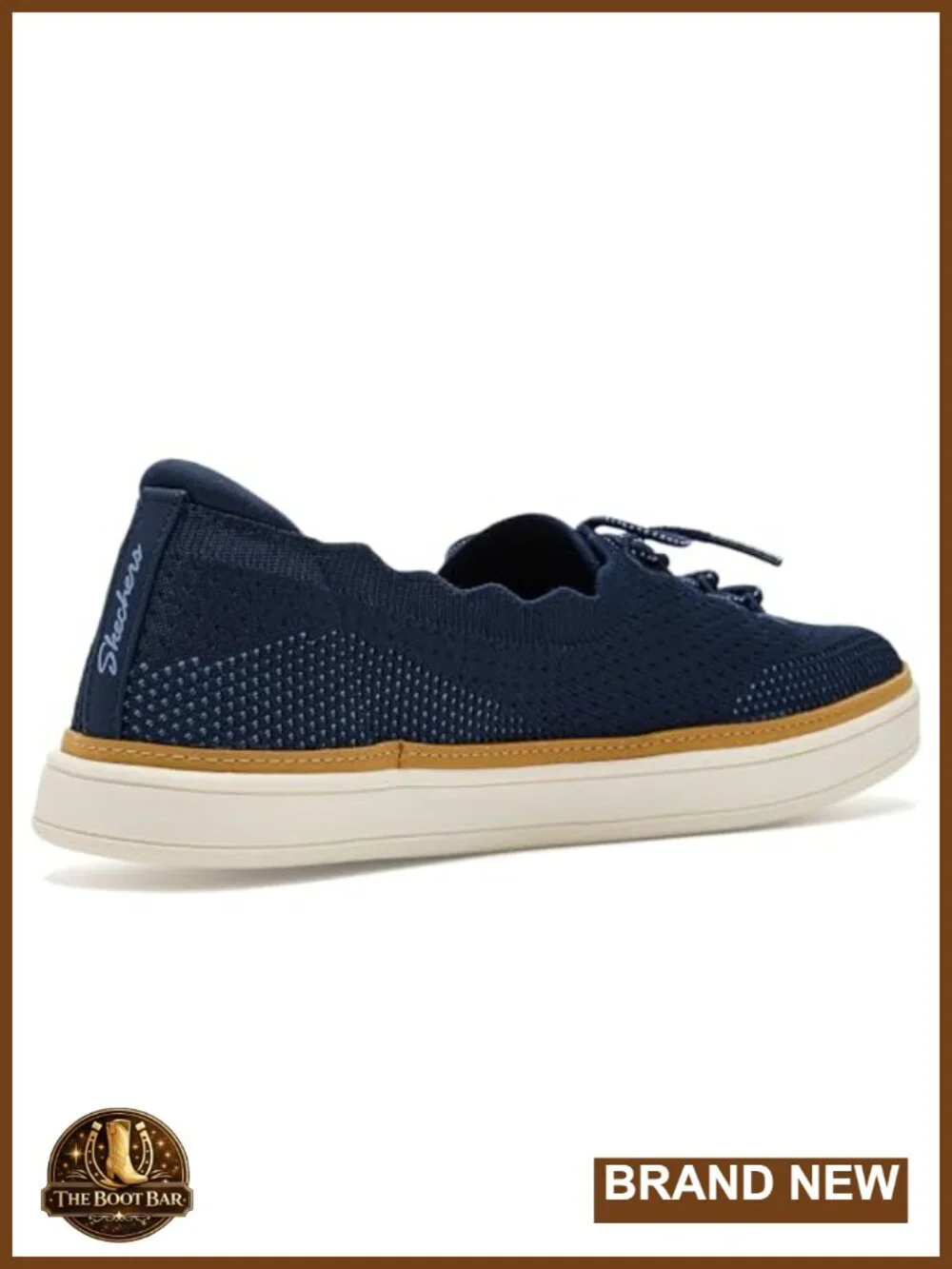 Stretch Fit Engineered Knit Boat Shoe with Air-Cooled Memory Foam Insole